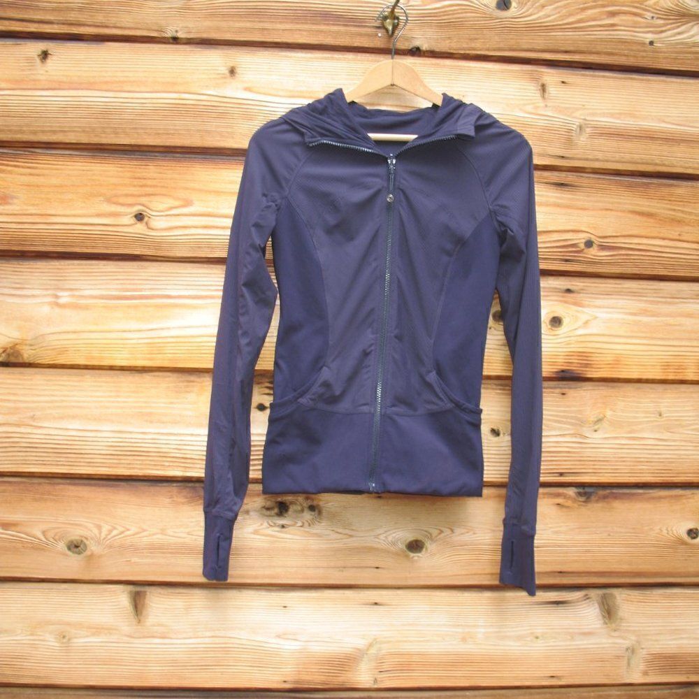 Lululemon In Flux  Reversible Jacket Black Grape - Picture 4 of 15